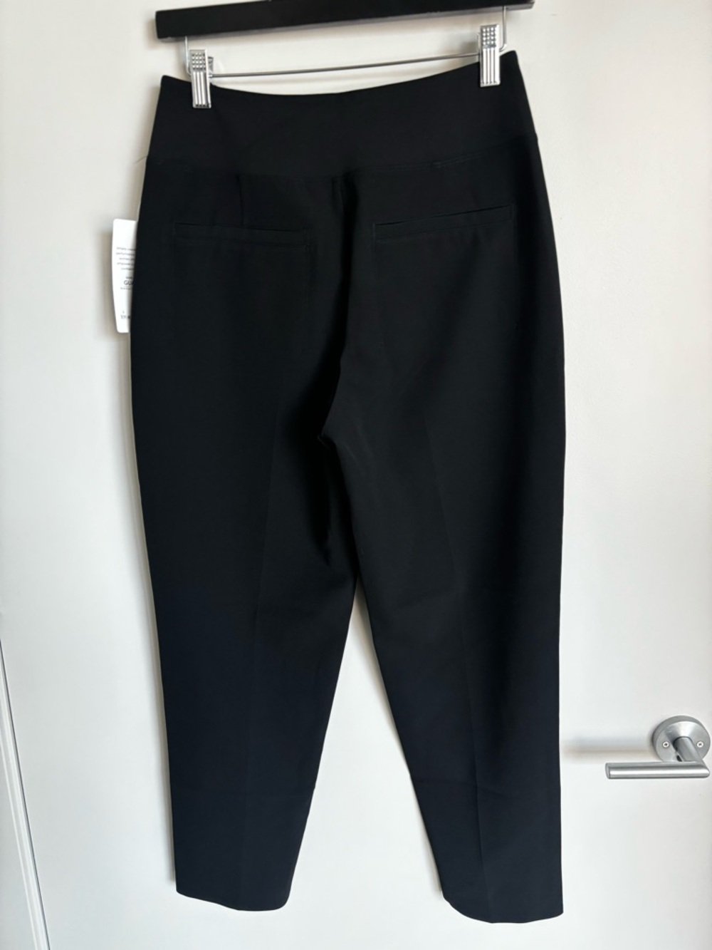Athleta Black Straight-Leg Ponte Pants - Picture 2 of 3